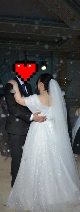 свадебное платье со шлейфом