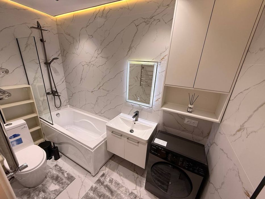 Авторская 3х комнатная квартира 95м² этаж9 мебель+техника ЖК City Mall