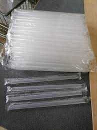 Стакан для бабл ти и лимонада 500 и 700 мл и трубочки