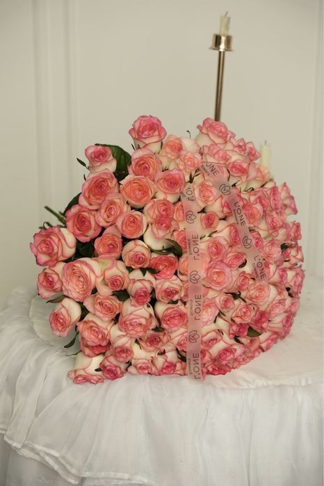 Цветы по 490 kzt розы!