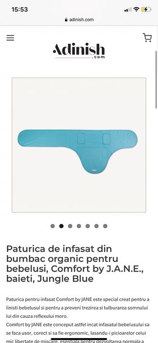 Paturica de infasat Adinish