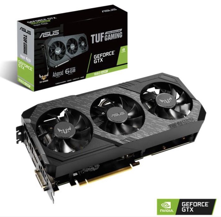 Видеокарта Asus Tuf 1660 Super 6G