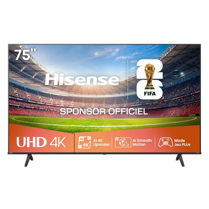 New 75A6Q Hisense Tv