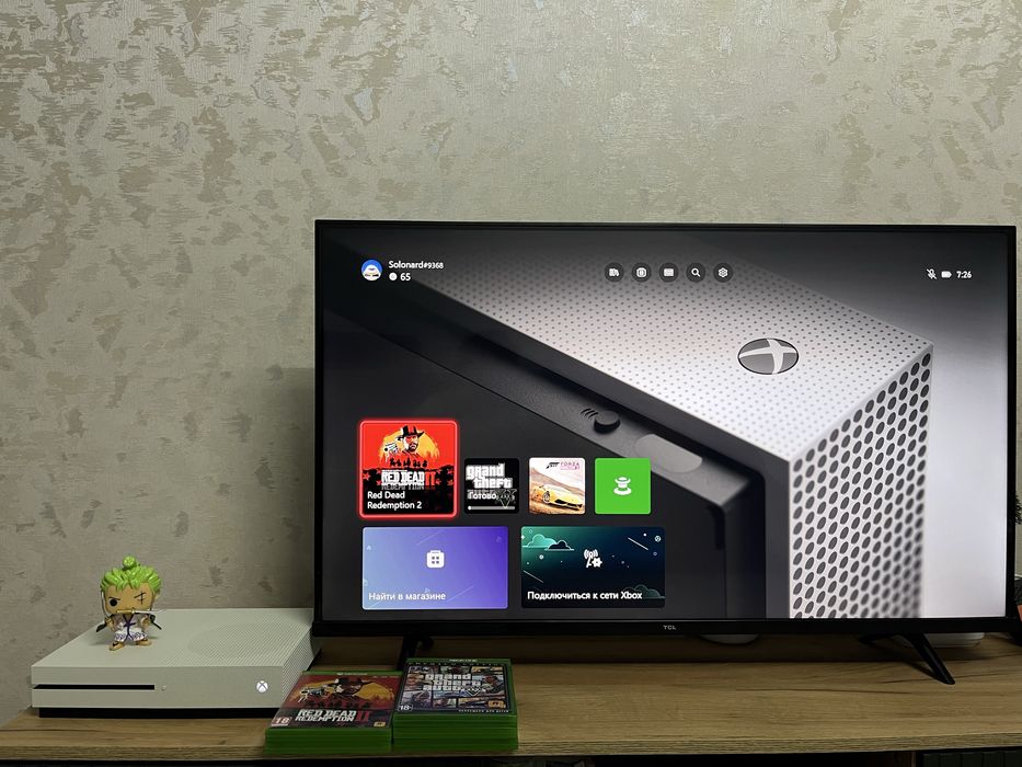 Продам Xbox One S с играми