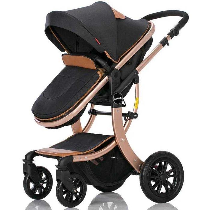 Коляска Wingoffly Aimile 2в1 Black