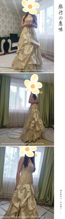Продам платья свадебные и вечерние платья .