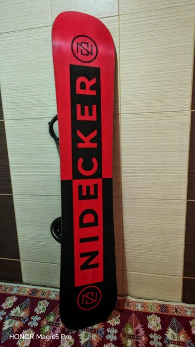 Placa snowboard 160 Nideker -legaturi boots