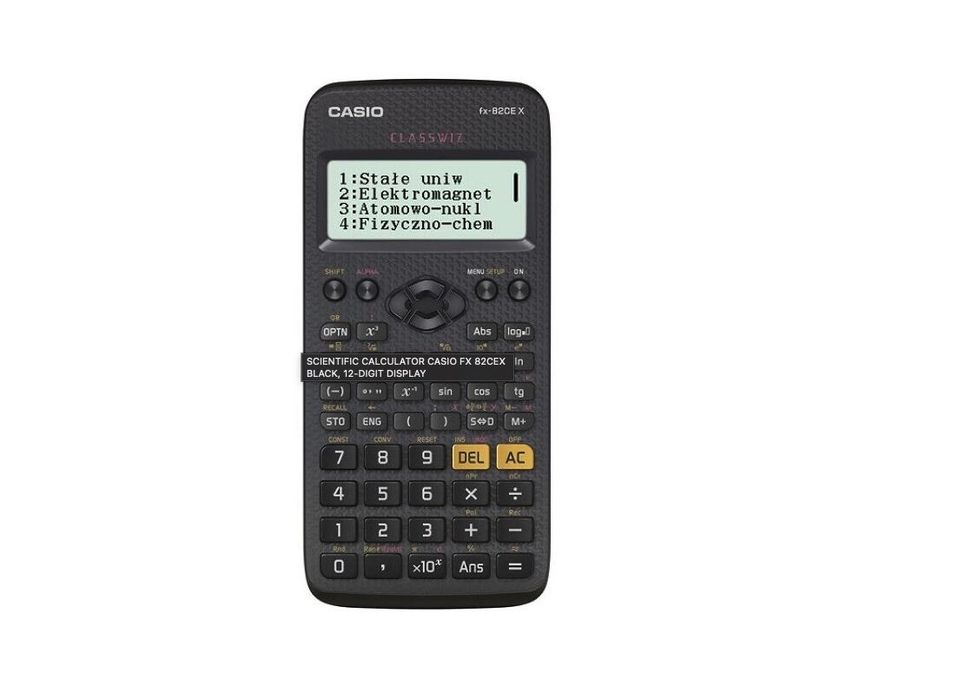 Calculator de birou  CASIO FX 82cex black