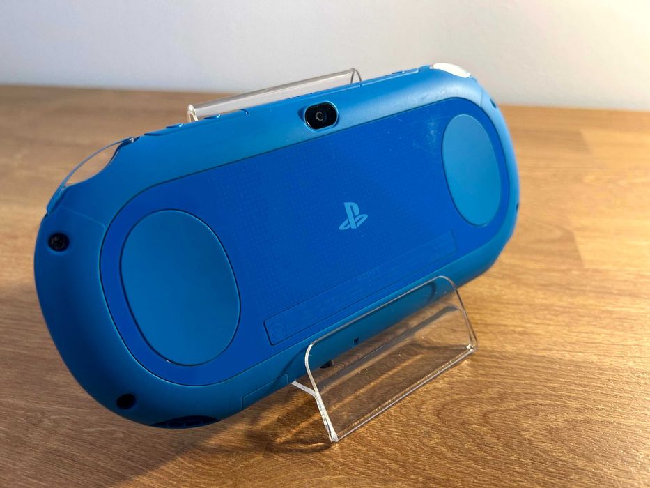 PS Vita Slim Aqua Blue — 128GB, stare foarte bună