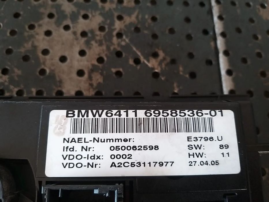 Panou comanda clima ac bmw seria 3 e90 695853601 a2c53117977