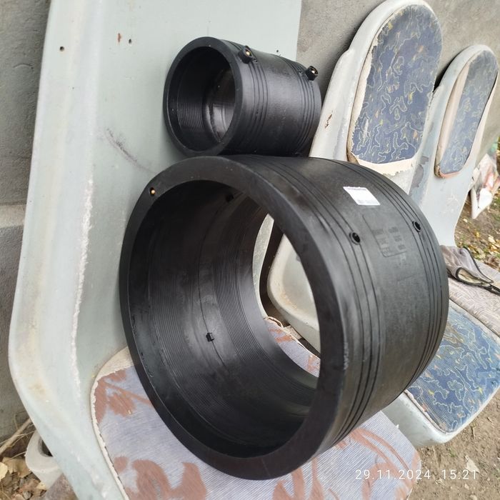 Большые трубы соединяем