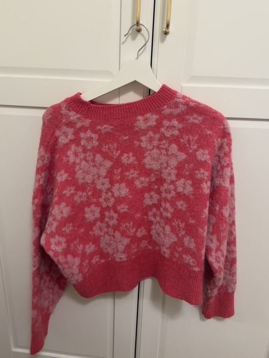 Розов пуловер Зара, размер 38/М