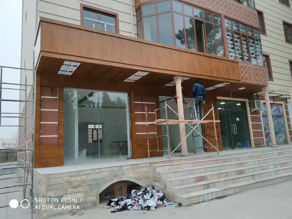 Алюкобонд сотамиз ва установки киламиз монтаж алюкабонда Даставка бор