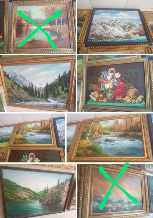 Картины продам,  х. м.