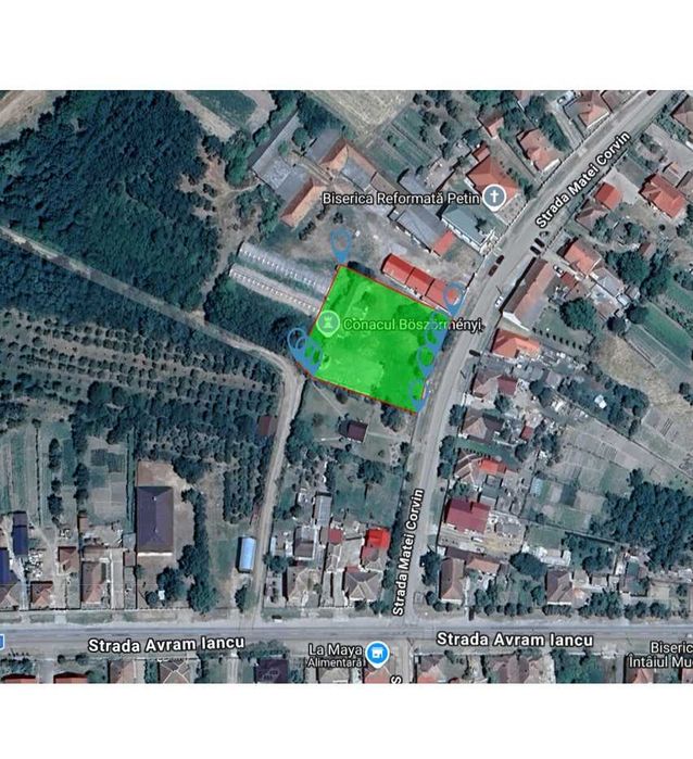 Vând teren intravilan cu o clădire in construcție/renovare (loc. Petin, com. Paulesti)