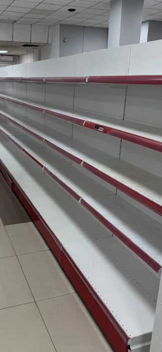 Стеллажи двухсторонние продаётся