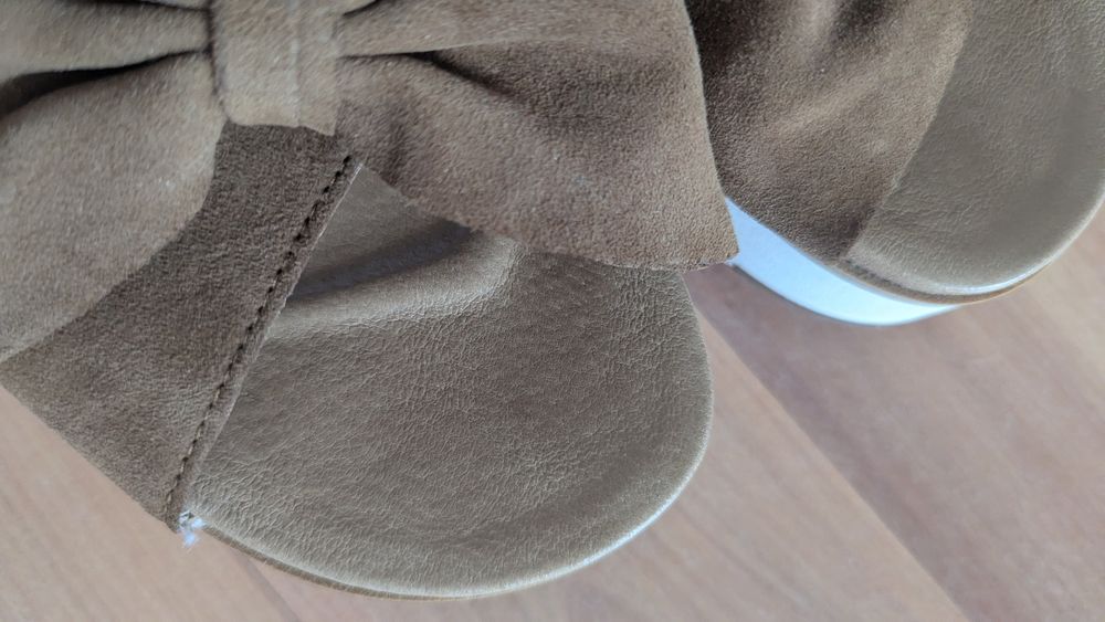 Дамски платформи UGG от естествена кожа