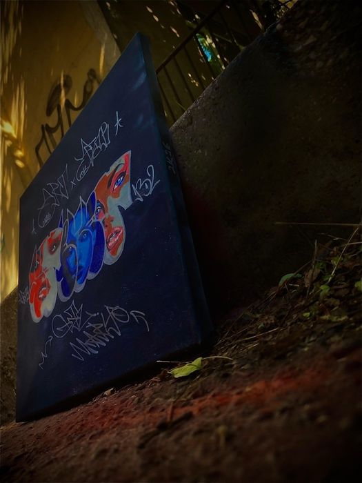 Tablou Graffiti Mural