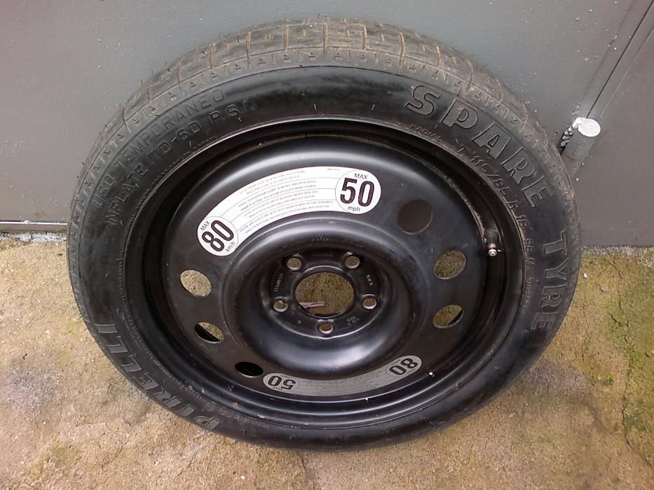 резервна гума патерица 16, 17, 18 и 19цола 5x108 за peugeot, volvo