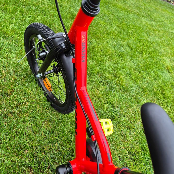 Bicicleta copii B-Twin Racing 900 16” (105-120 cm, Decathlon)