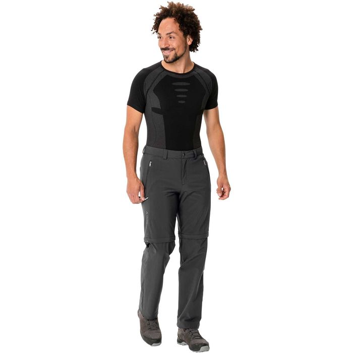 Vaude Farley Stretch Zip-Off Pants II Men - Regular - black