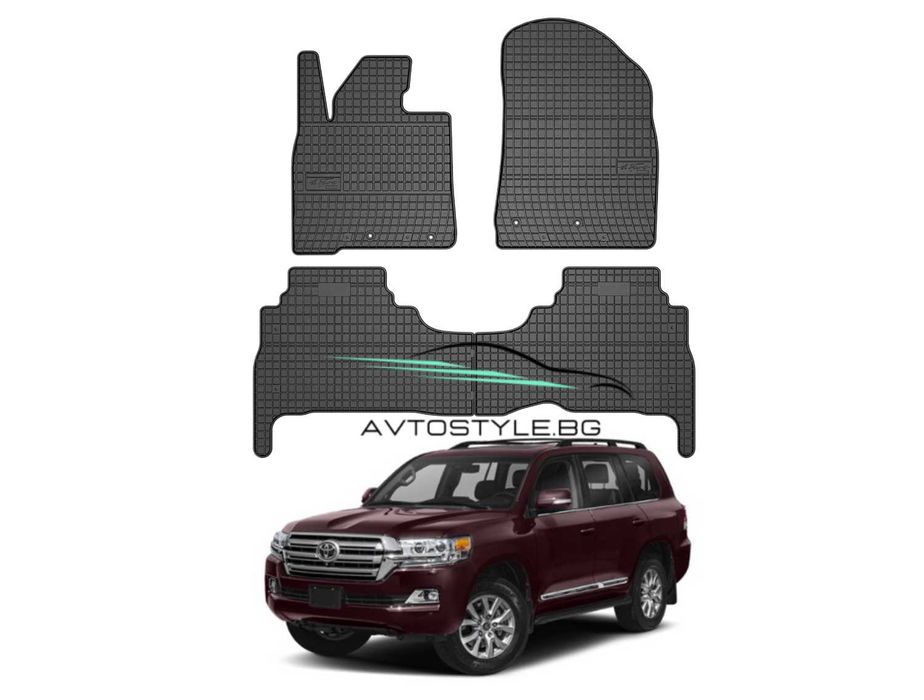Гумени стелки заToyota Land Cruiser J200, 2015-2021 г., Frogum-El Toro