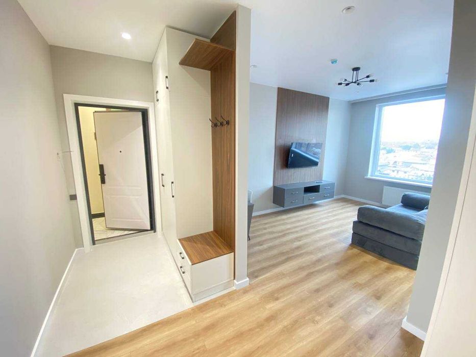 Аренда в Новостройке, М.Улугбекский район, САМПИ, 1-ком квартира. Евро