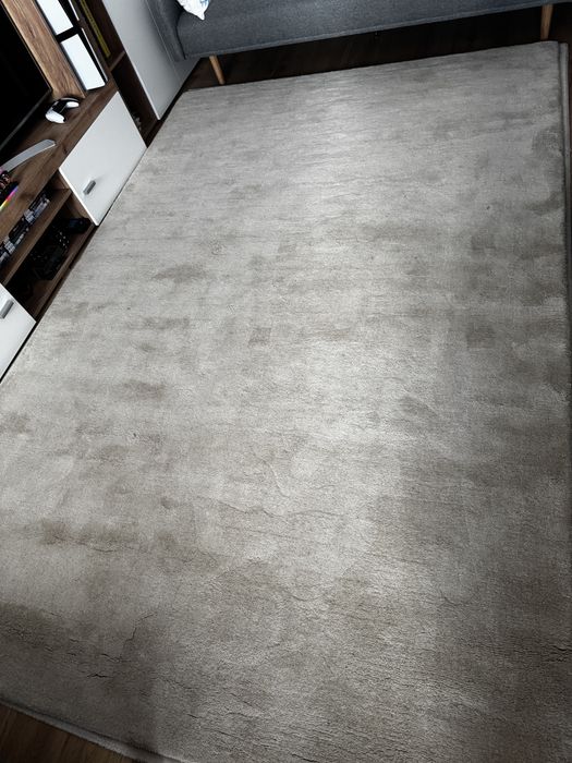 Covor premium John Lewis – 200 × 300 cm – gri deschis – stare excelentă