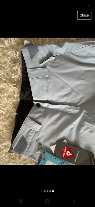 Pantaloni de ski Salomon cu eticheta