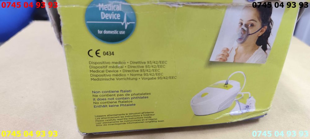 nebulizator aerosol LAICA NE210 perfect functional complet