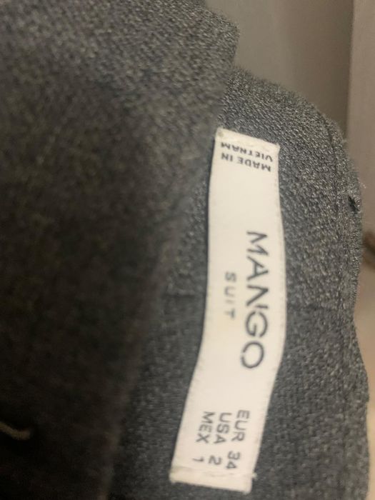 Серые школьные штаны