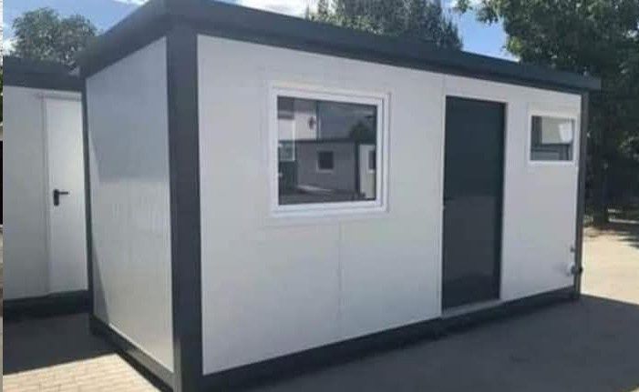 Case modulare pe structuri metalice