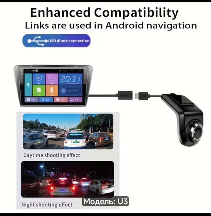 Видеорегистратор USB. Модель U3-U2/ ADAS