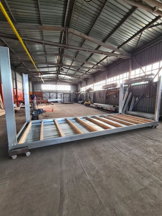 Container  cu vitrina fast-food cafenea aprozar magazin