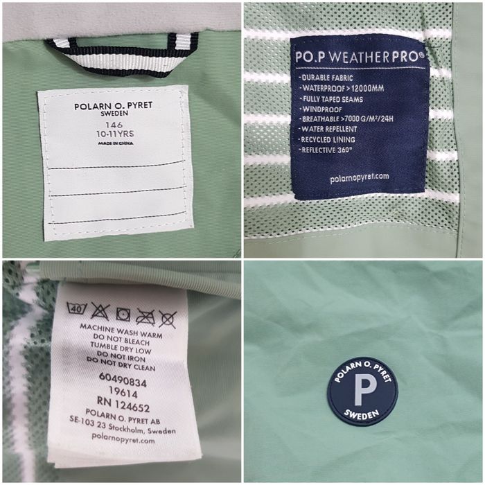 Jacheta Polarn O. Pyret Weather Pro, geaca impermeabilă 12K, nr 146