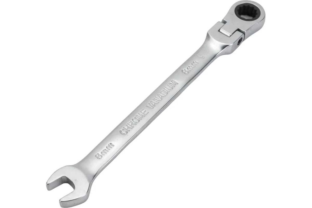 Комплект звездогаечни тресчотни ключове с чупещо рамо 11 части