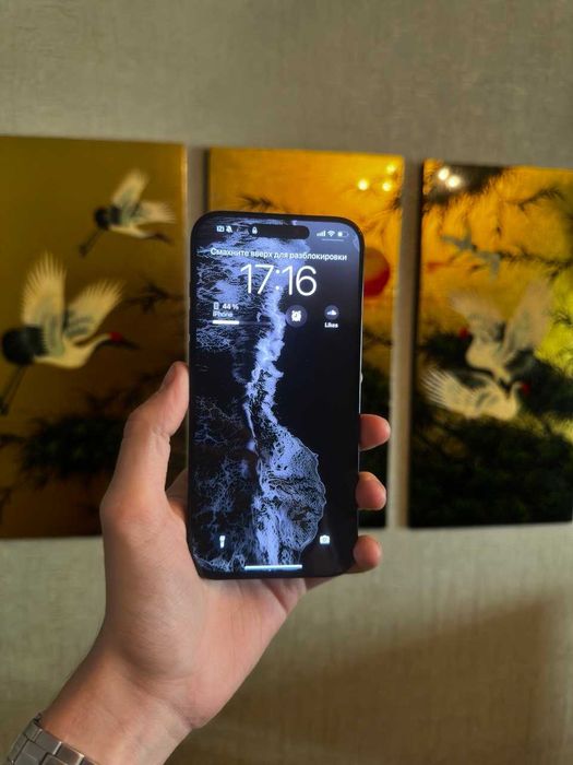 Iphone 16 Pro Max Black Titanium 100% 256гб Около Идеал