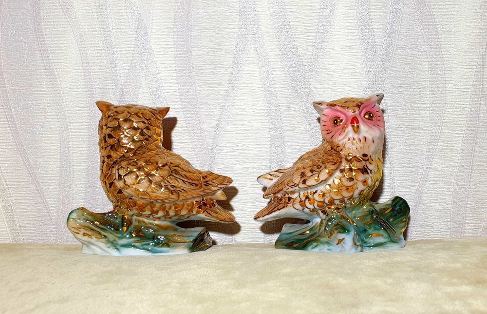 Статуэтка Сова фарфор