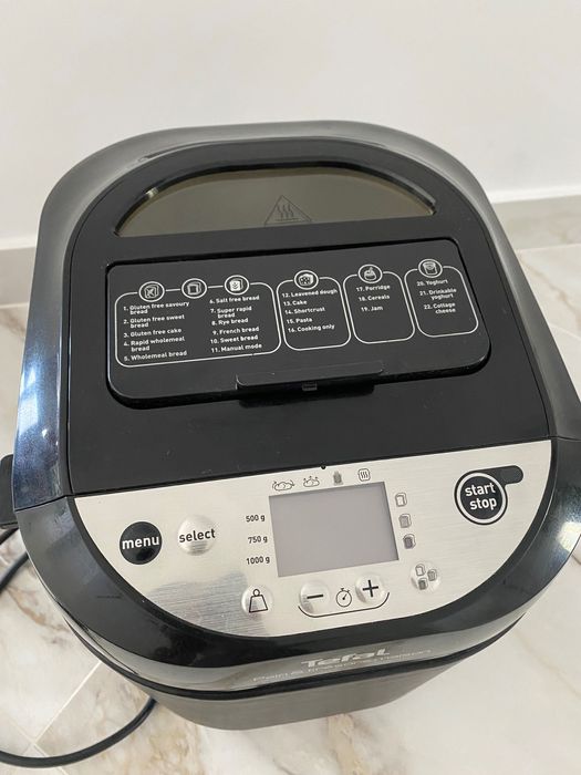 Masina de copt paine TEFAL, 1kg, 22 programe, 700W