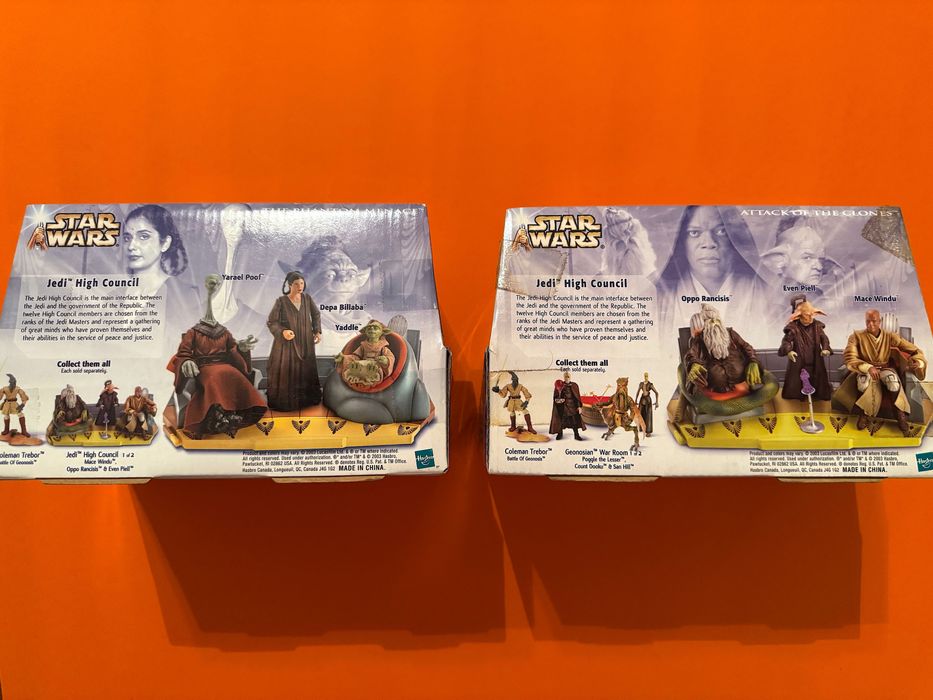 STAR WARS Jedi Council Hasbro Vintage Action фигурки