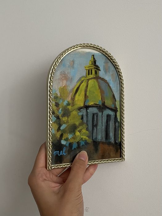 Pictura cu rama original
