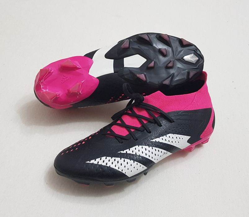 Pantofi de fotbal Adidas Predator Accuracy.1 Low Fg negru roz, Nr. 43