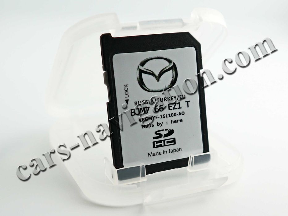 ОРИГИНАЛНА SD карта 2025 за навигация Мазда Mazda 2 3 6 CX-3 CX-5 MX-5