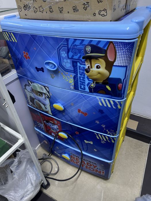 Детская кровать с ящиками