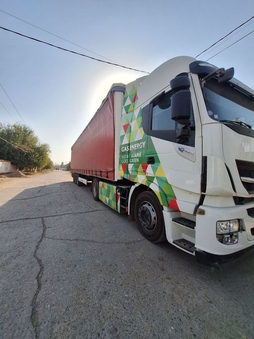 IVECO STRALIS 460 ZAVODUSKOY METAN  REYSGA  tayor holatda  sotiladi
