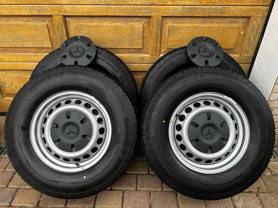 Roti noi R16 Mercedes Sprinter/Vw Crafter 225 75r16C  vara noi