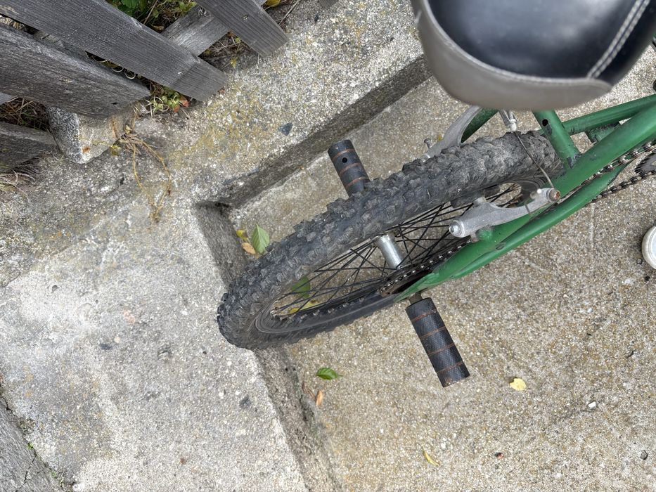 BMX колело зелено