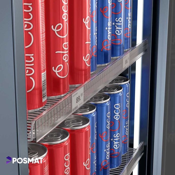 Ценникодержатель полочный самоклеящийся. Ценник. Sennik stellaj