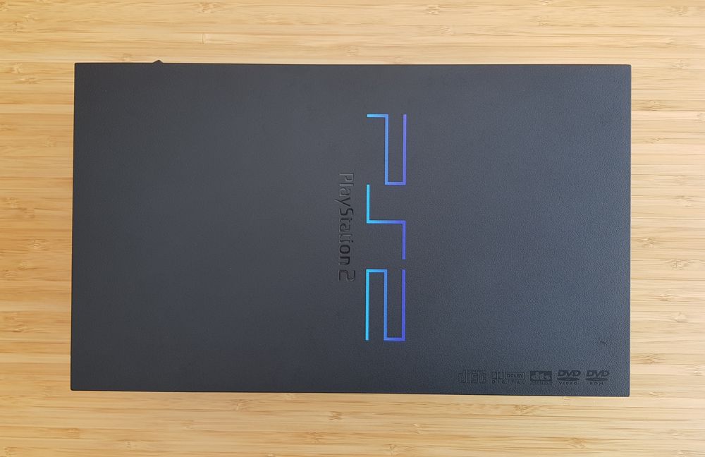 PlayStation 2 FAT SCPH-50004 + HDMI Converter + Tomb Raider  -  The Angel of Darkness