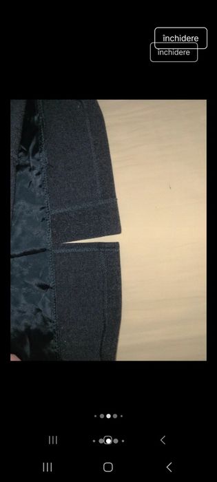 Fusta dama dreapta groasa lana ,marimea L